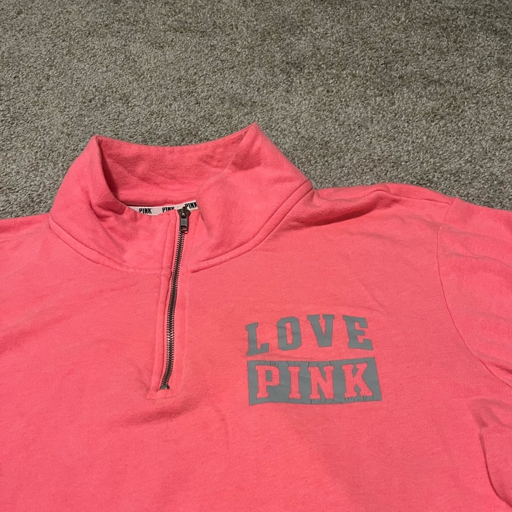 Victoria’s Secret PINK Quarter Zip - Picture 3 of 4
